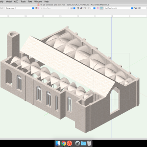 Exterior left isometric view