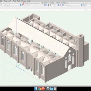 Exterior isometric view