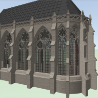 Southeast exterior view