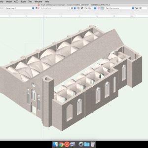 Rear isometric view