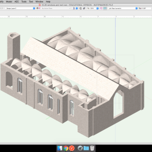 Exterior left isometric view