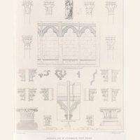 Graphic drawings by Lenoir and Berty